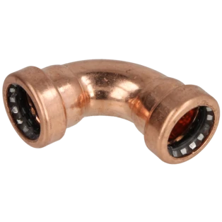 Raccordo ad innesto Tectite Sprint gomito 90&deg; F/F 18 mm