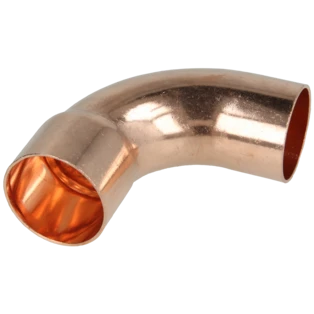 Raccord &agrave; braser cuivre coude 35 mm F/M