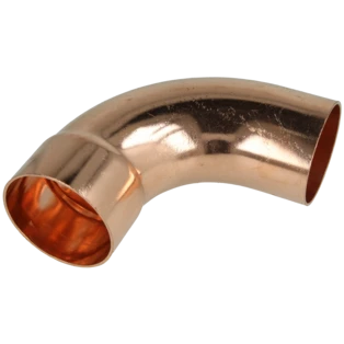 Raccord &agrave; braser cuivre coude 64 mm F/M