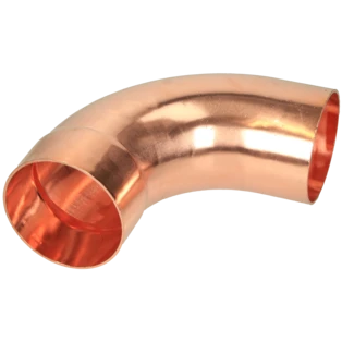 Raccord &agrave; braser cuivre coude 108 mm F/M