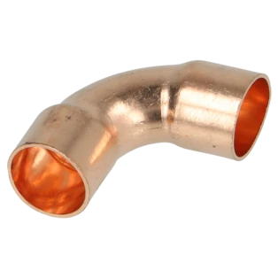 Raccord &agrave; braser cuivre coude 12 mm F/F