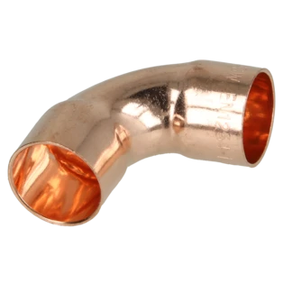 Raccord &agrave; braser cuivre coude 18 mm F/F