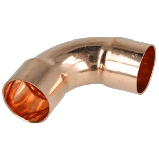 Raccord &agrave; braser cuivre coude 35 mm F/F