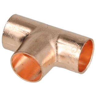 Raccord &agrave; braser cuivre t&eacute; 12 mm F/F/F