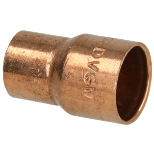 Raccord &agrave; braser cuivre manchon r&eacute;duit 15 x 12 mm F/F