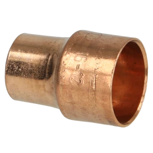Raccord &agrave; braser cuivre manchon r&eacute;duit 16 x 12 mm F/F