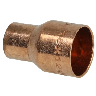 Raccord &agrave; braser cuivre manchon r&eacute;duit 18 x 12 mm F/F