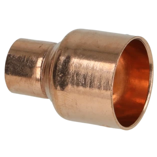 Raccord &agrave; braser cuivre manchon r&eacute;duit 22 x 12 mm F/F
