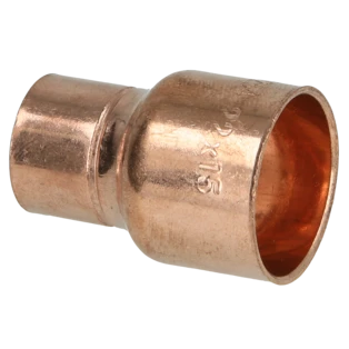 Raccord &agrave; braser cuivre manchon r&eacute;duit 22 x 15 mm F/F