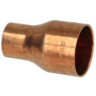 Raccord &agrave; braser cuivre manchon r&eacute;duit 28 x 18 mm F/F