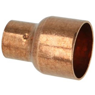 Raccord &agrave; braser cuivre manchon r&eacute;duit 35 x 22 mm F/F