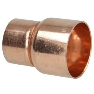 Raccord &agrave; braser cuivre manchon r&eacute;duit 35 x 28 mm F/F