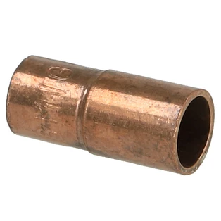 Soldeerfitting koper verloopnippel 54 x 28 mm bu/bi