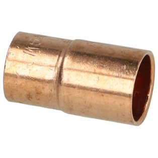 Raccord &agrave; braser cuivre nipple 15 x 12 mm M/F