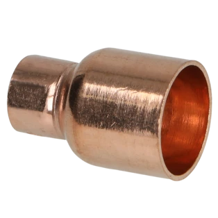Raccord &agrave; braser cuivre nipple 22 x 12 mm M/F