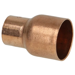 Raccord &agrave; braser cuivre nipple 28 x 18 mm M/F