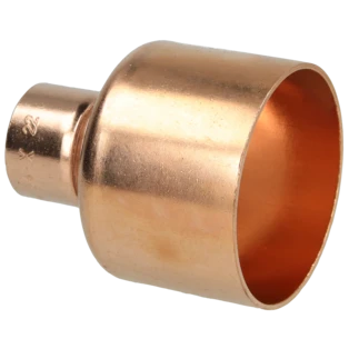 Raccord &agrave; braser cuivre nipple 54 x 22 mm M/F