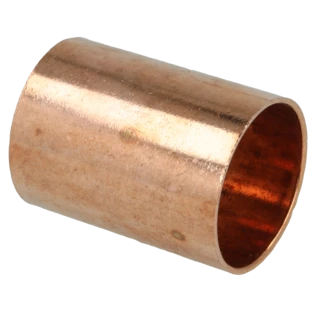 Raccord &agrave; braser cuivre manchon 35 mm F/F