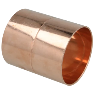 Raccord &agrave; braser cuivre manchon 54 mm F/F