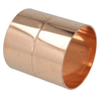 Raccord &agrave; braser cuivre manchon 64 mm F/F