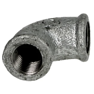 Malleable cast iron pipe fitting elbow 1/4" IT/IT