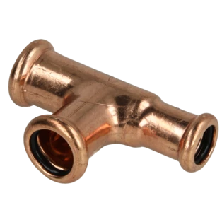 Kupfer Pressfitting T-St&uuml;ck reduziert 15x15x12mm