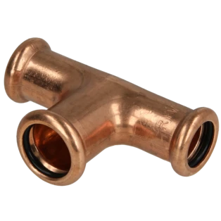 Kupfer Pressfitting T-St&uuml;ck reduziert 15x18x15mm