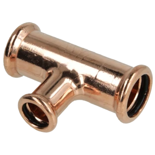 Kupfer Pressfitting T-St&uuml;ck reduziert 18x15x18mm