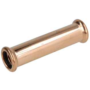 Kupfer Pressfitting Schiebemuffe 22mm