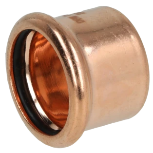 Kupfer Pressfitting Kappe 28mm