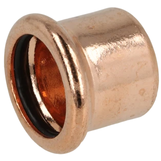 Kupfer Pressfitting Kappe 42mm