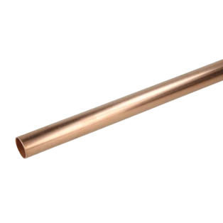 Koperbuis 15 x 1 mm stang