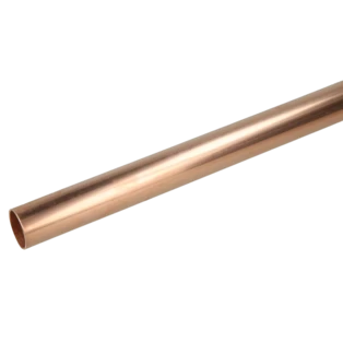 Koperbuis 22 x 1 mm stang