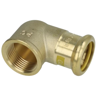 Press fitting adaptor elbow 22mmx3/4" F|IT