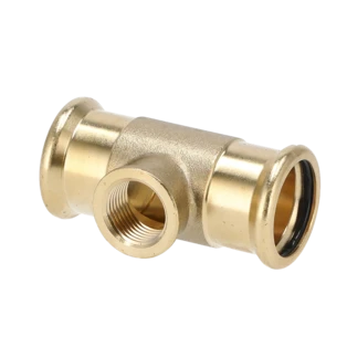 Press fitting tee 28x1/2"x28mm F|IT