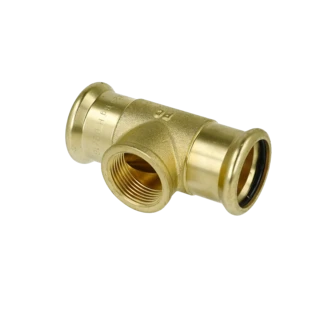 Press fitting tee 28x3/4"x28mm F|IT