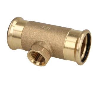 Press fitting tee 42x1/2"x42mm F|IT