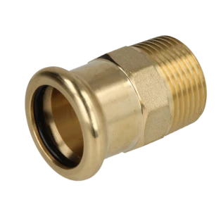 Press fitting adaptor 35mmx1" F|ET