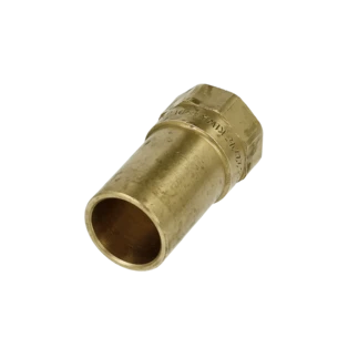 Press fitting reducing coupling 22mmx1/2" M|IT