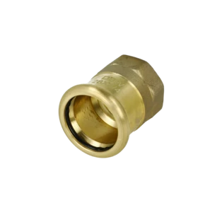 Press fitting reducing coupling 28mmx3/4" M|IT