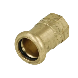 Press fitting adaptor coupling 15mmx3/8" F|IT