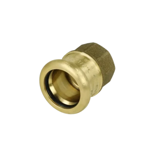 Press fitting adaptor coupling 22mmx1/2" F|IT