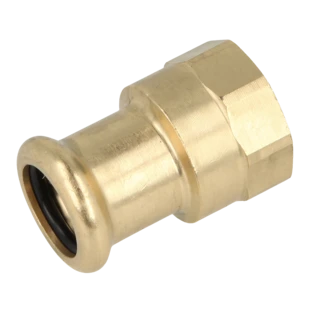 Press fitting adaptor coupling 22mmx1" F|IT