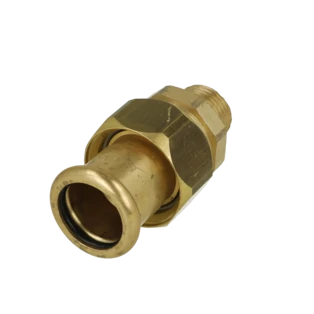 Press fitting union 22mmx1/2" F|ET