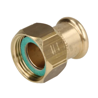 Press fitting half union 18mmx3/4" F|IT