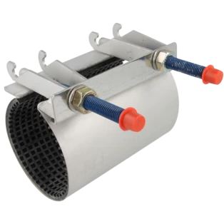 Edelstahl-Dichtschelle f&uuml;r Rohre 87 .. 95 mm Durchmesser