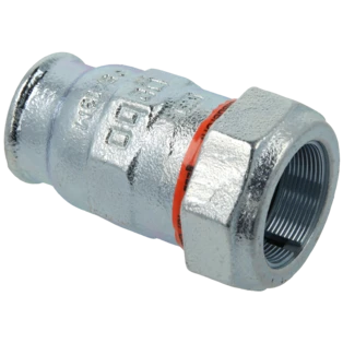 Knelkoppeling overgangshuls voor boilerbuis 1 1/2" IS