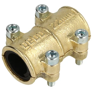 Sealing clamp for 28 mm copper and stainless steel pipes