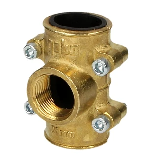 Collare in ottone per foratura in carica e otturazione tipo MB 22 mm x &frac12;"