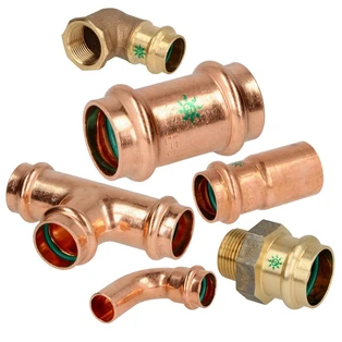 Raccordi a pressione solare profilo V